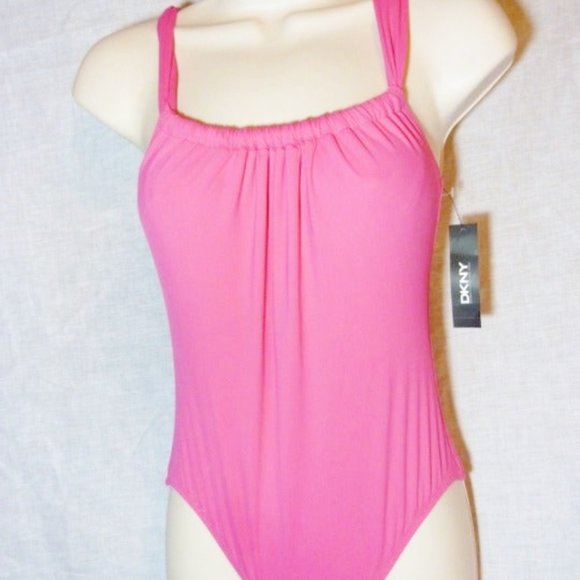 Living Is Easy Shirred Maillot Swimsuit